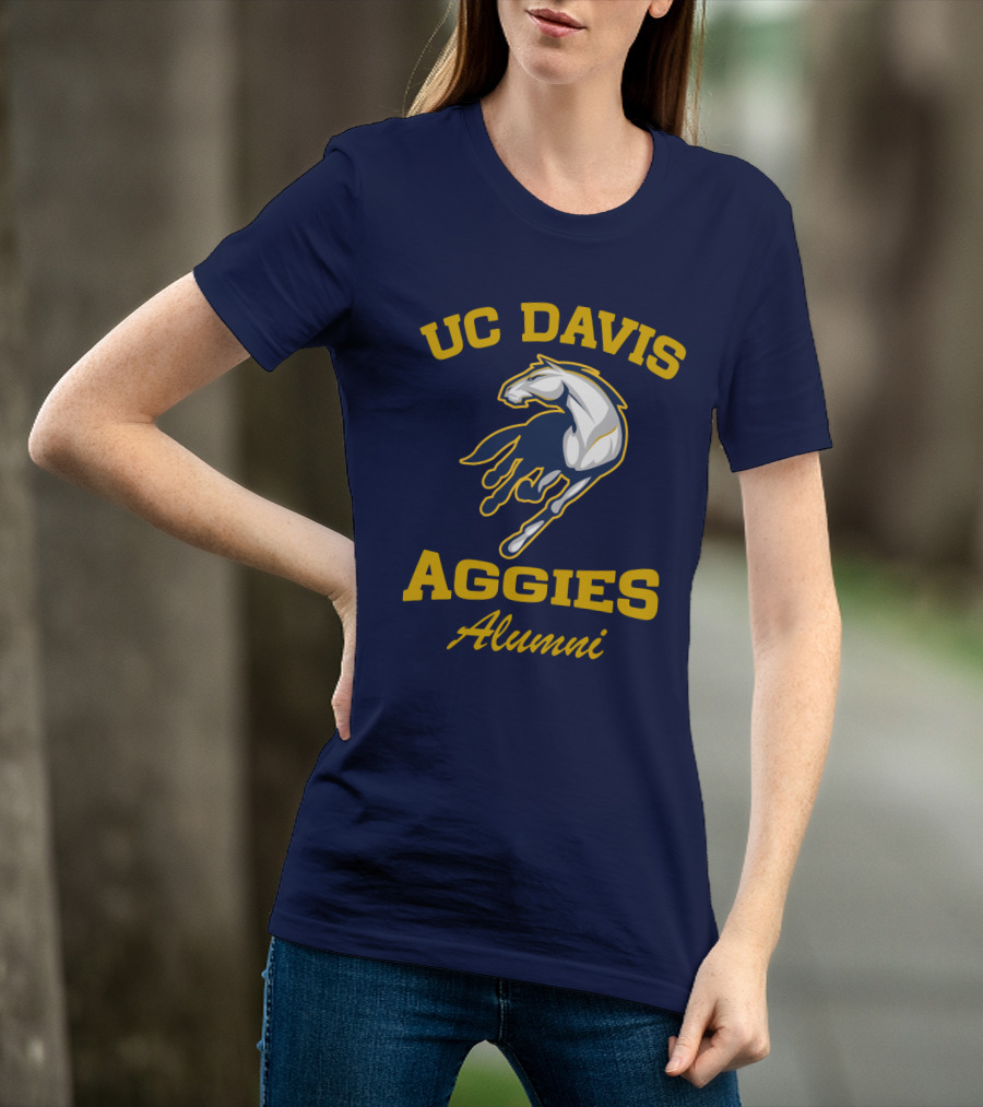 UC Davis Aggies Alumni Horse Emblem T-Shirt