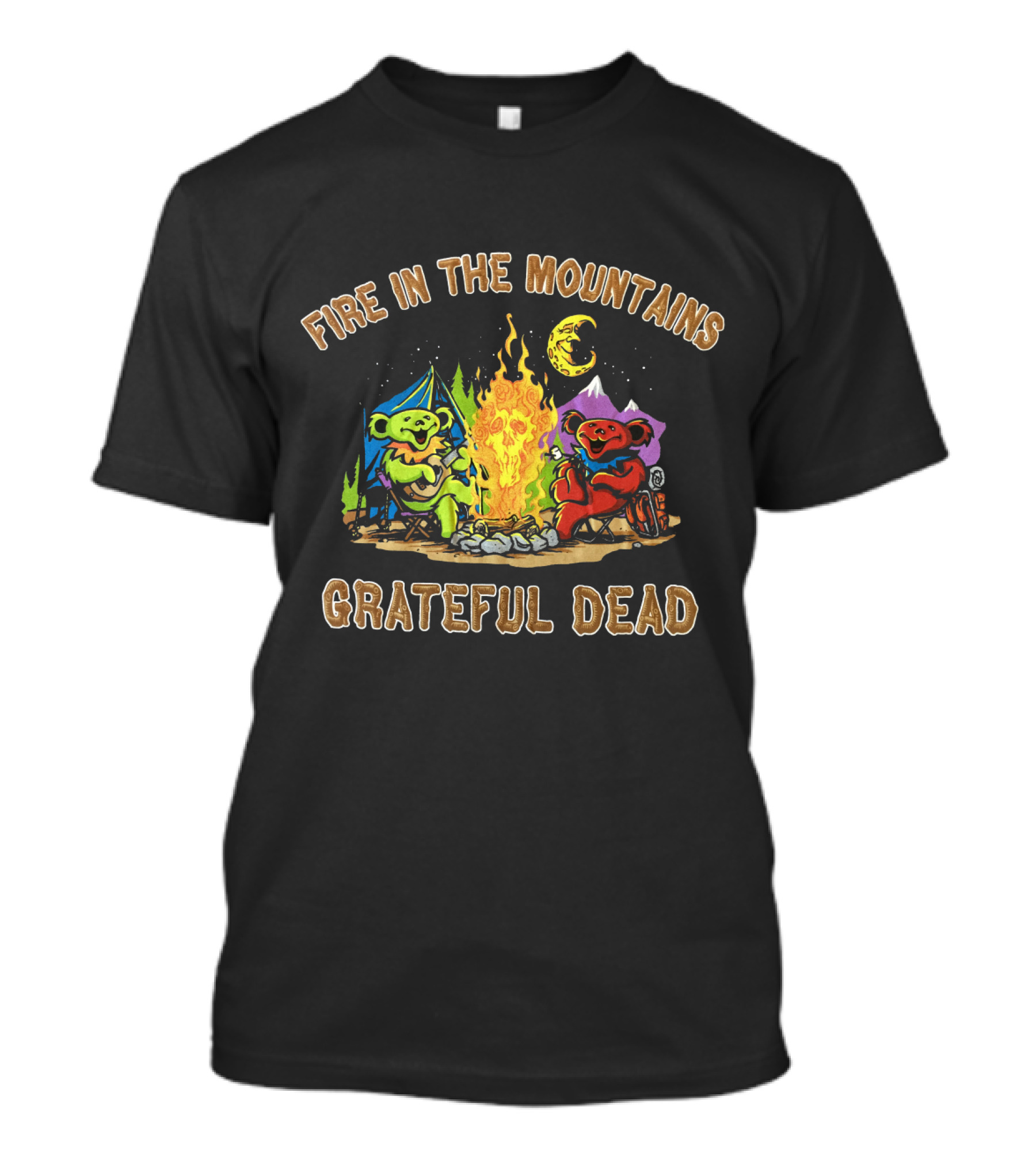Fire In The Mountains Grateful Dead T-Shirt