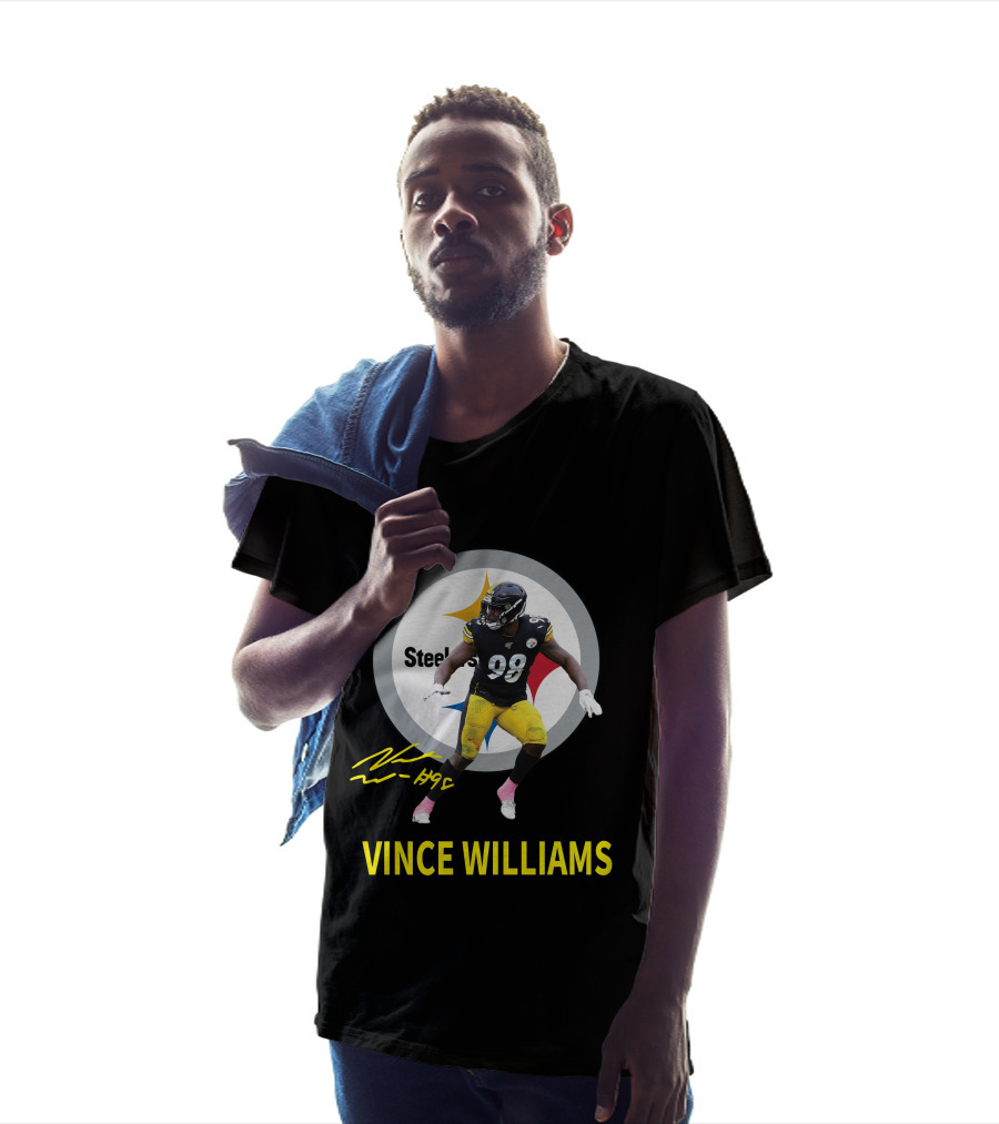 Vince Williams Pittsburgh Steelers 98 Signature Edition T-Shirt