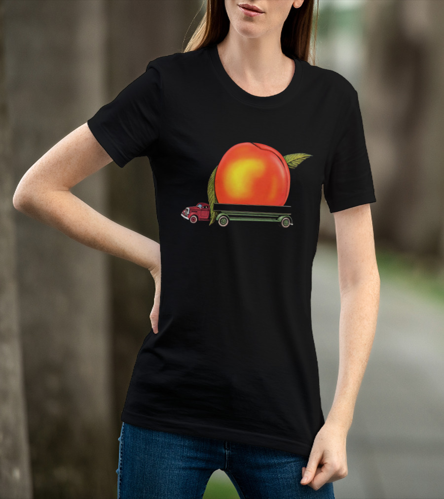 Tabb 24 Giant Peach Truck Vintage Style T-Shirt