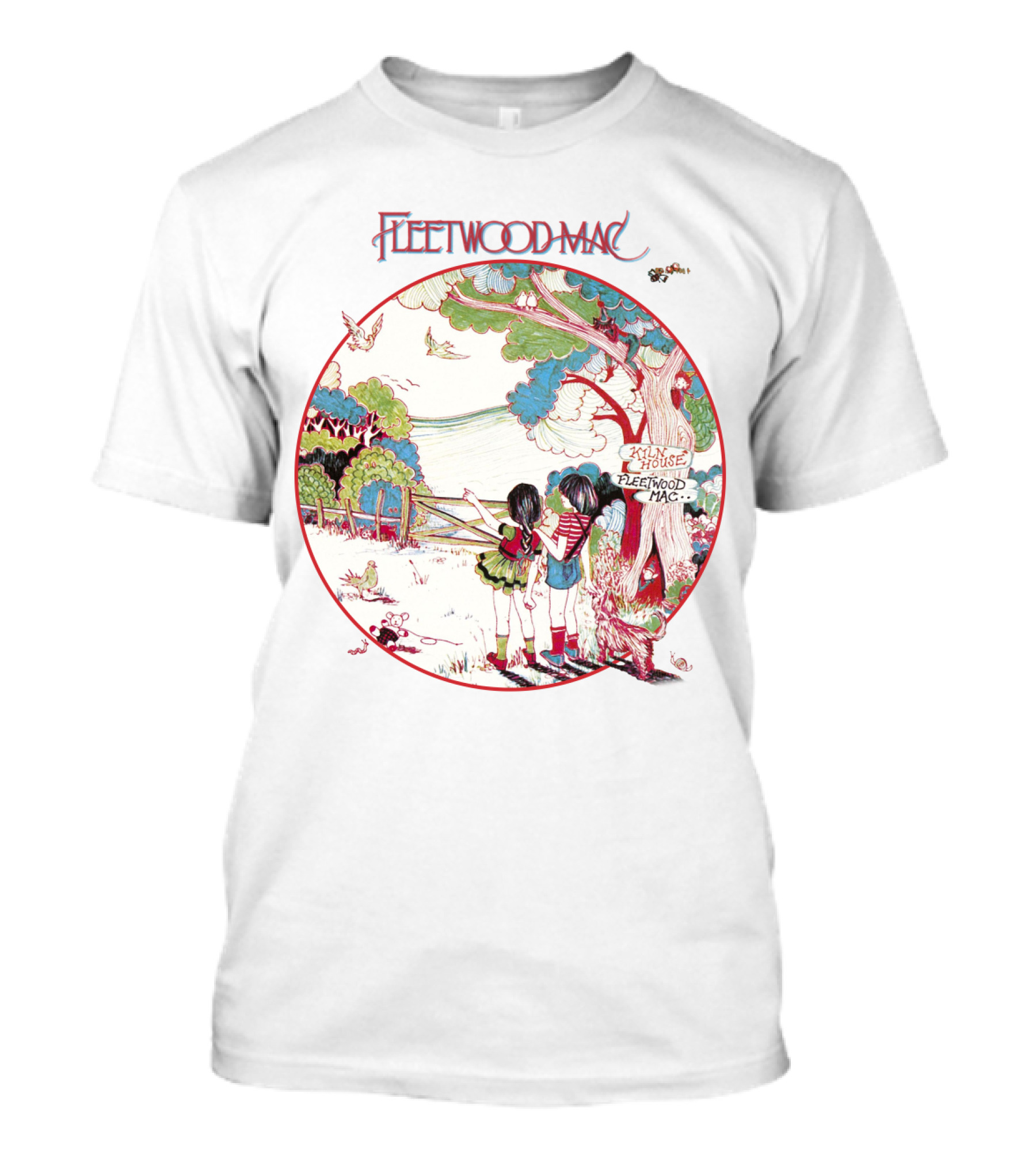 Fleetwood Mac Kiln House Vintage Album Art T-Shirt
