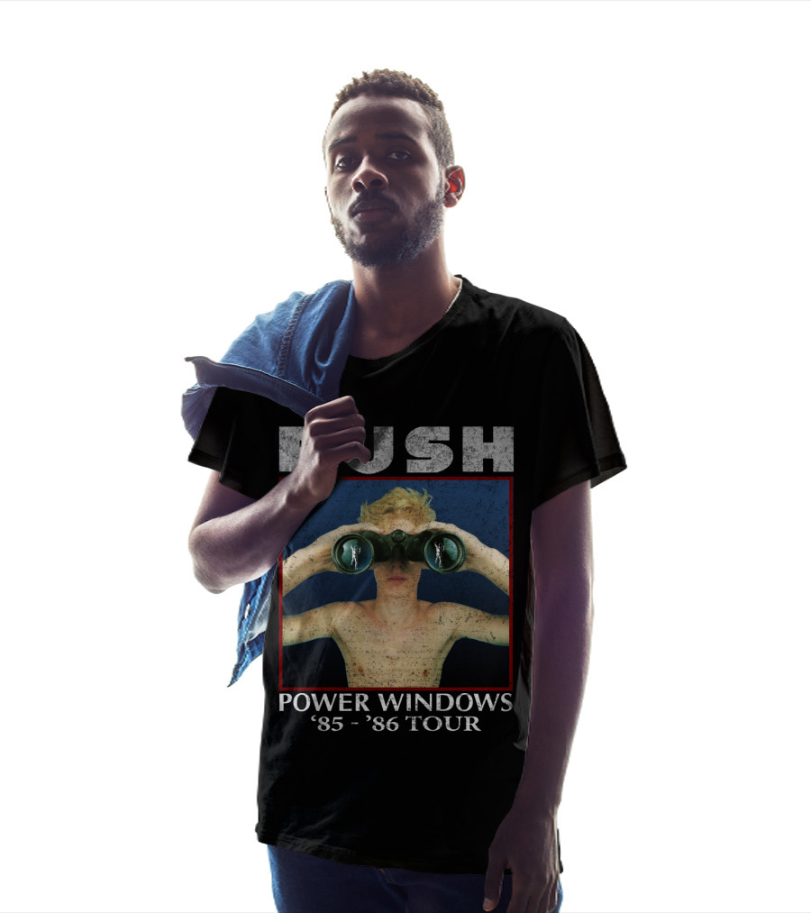 Rush Power Windows '85-'86 Tour Binocular T-Shirt