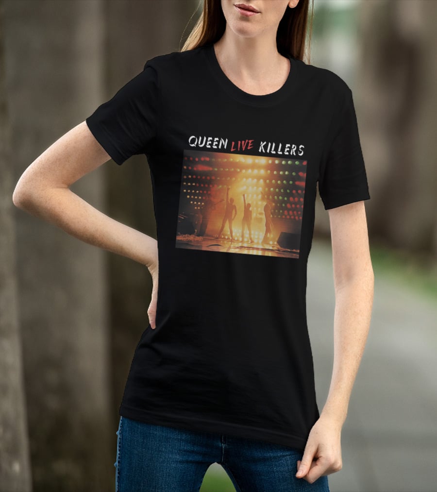 QUEEN Live Killers Concert Stage Lights T-Shirt