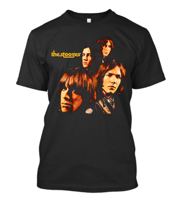 The Stooges Band Members Portrait T-Shirt