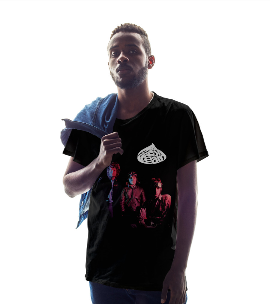 Fresh Cream Band Members Photography T-Shirt