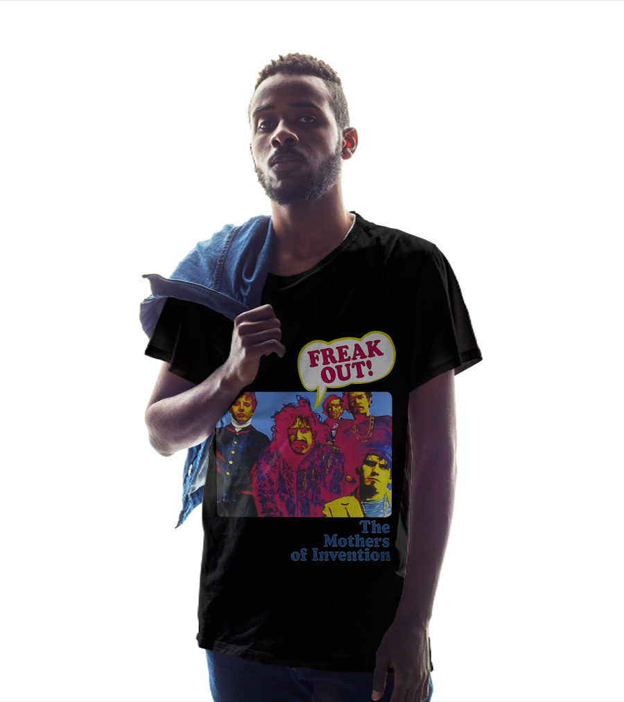 Freak Out The Mothers Of Invention Vintage Album Cover T-Shirt