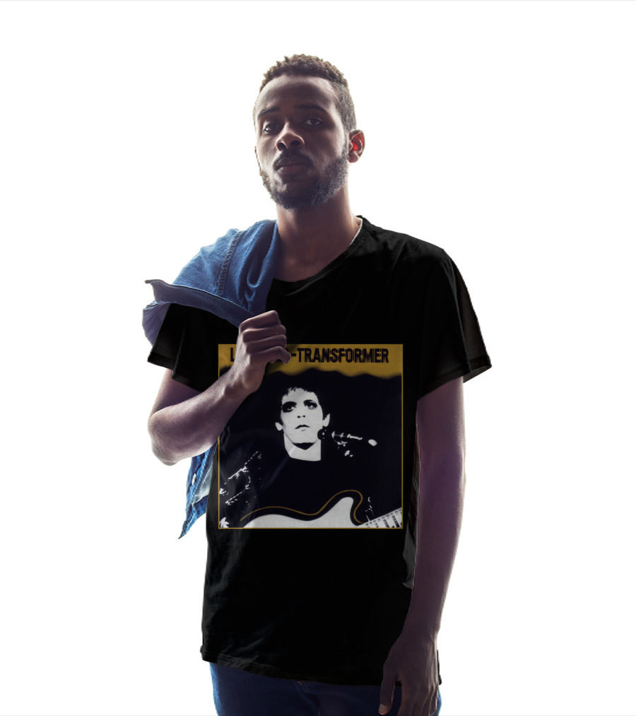 Loud Reed Transformer Vintage 1972 Album Cover T-Shirt