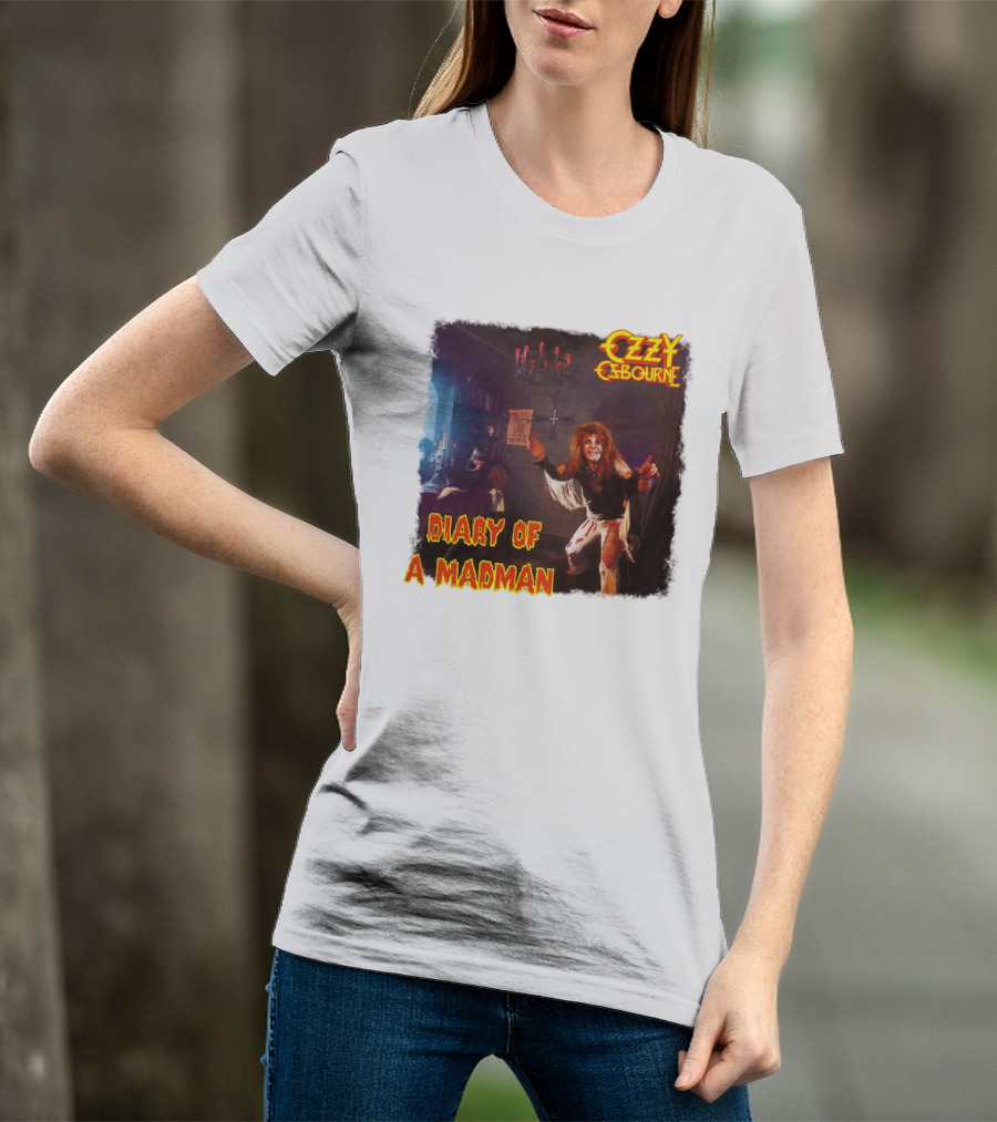 Ozzy Osbourne Diary Of A Madman Album Cover T-Shirt