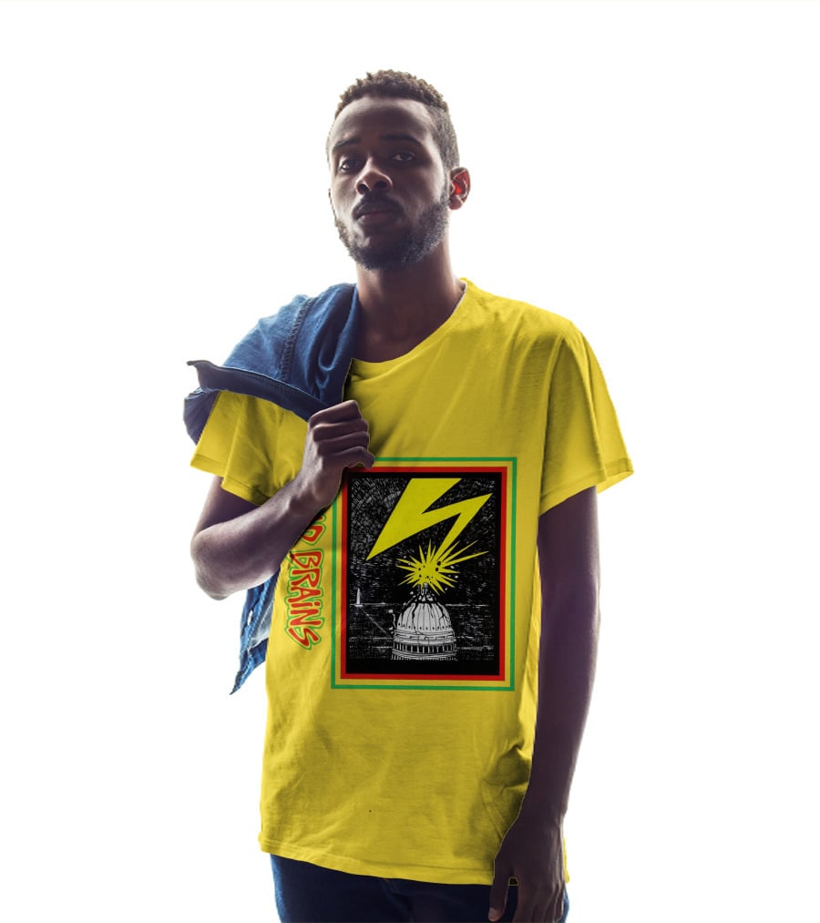 Bad Brains Capitol Lightning Bolt T-Shirt