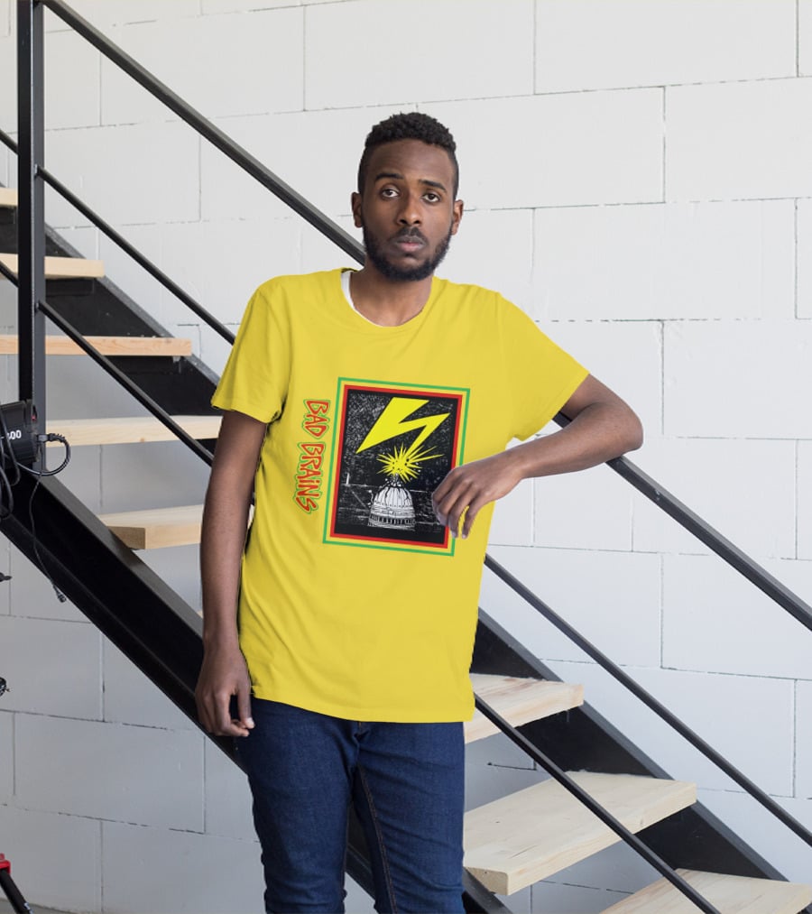 Bad Brains Capitol Lightning Bolt T-Shirt
