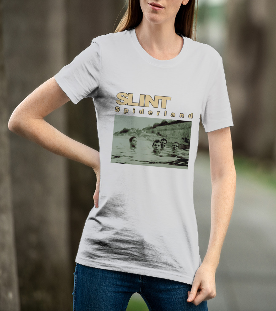 SLINT Spiderland Band Album Cover Swimming Image T-Shirt