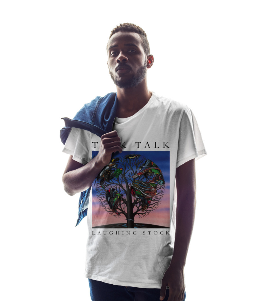 Talk Talk Laughing Stock Surreal Tree With Birds T-Shirt