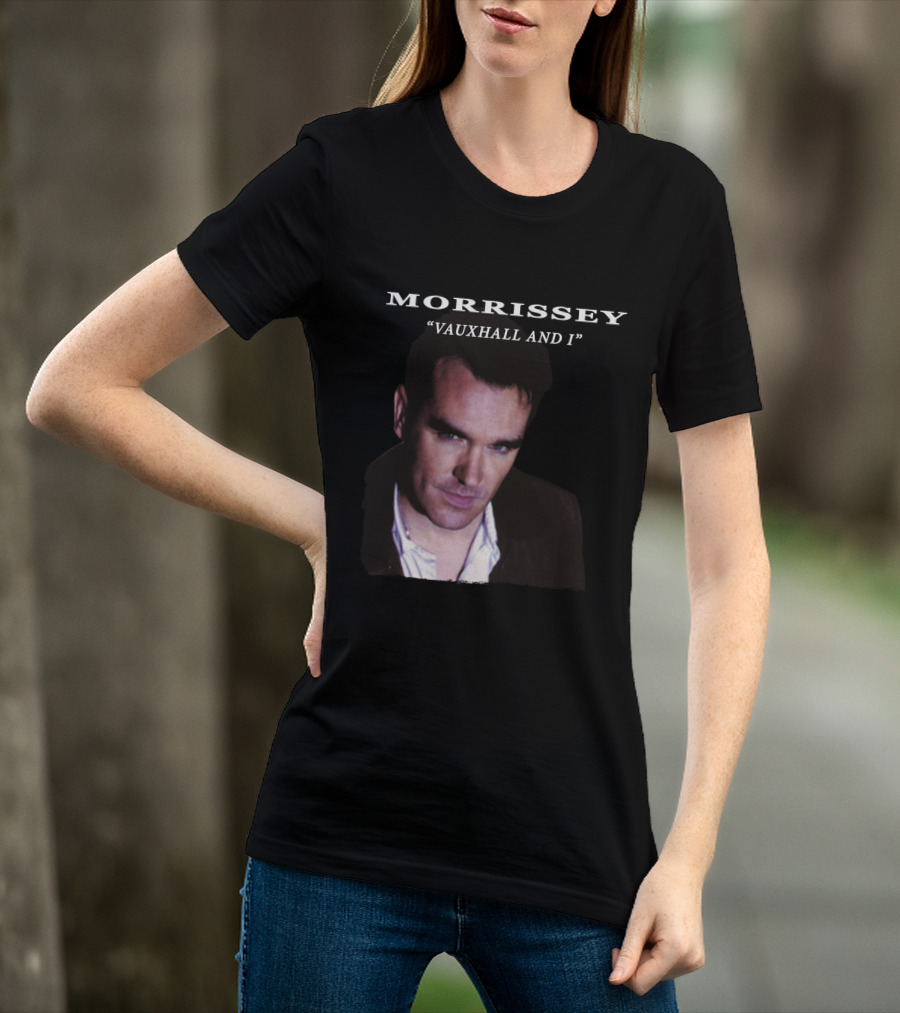 Morrissey Vauxhall And I Album Cover T-Shirt