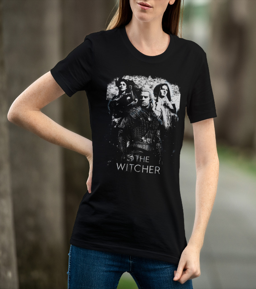 The Witcher Geralt Yennefer And Ciri Magical Adventure T-Shirt