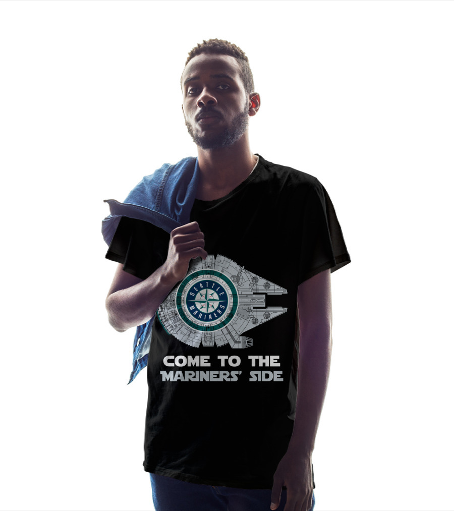 Seattle Mariners Millennium Falcon Come To The Mariners' Side T-Shirt