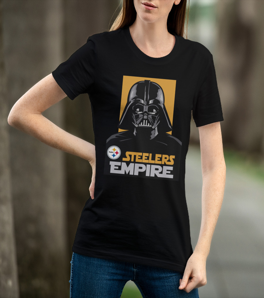 Steelers Empire Darth Vader Pittsburgh Steelers T-Shirt