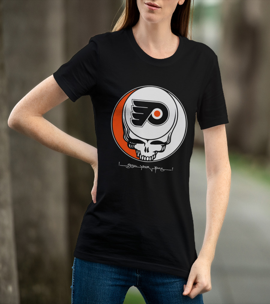 Steal Your Face Grateful Dead Philadelphia Flyers T-Shirt