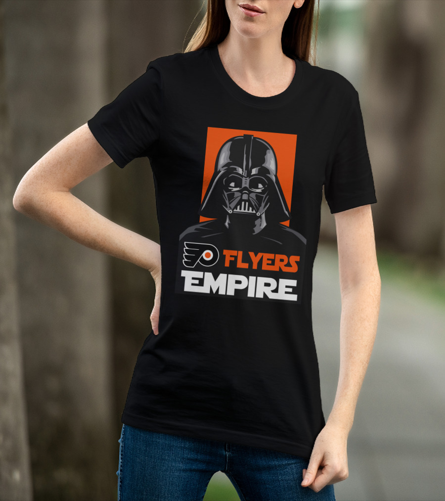 Flyers Empire Darth Vader Philadelphia NHL T-Shirt