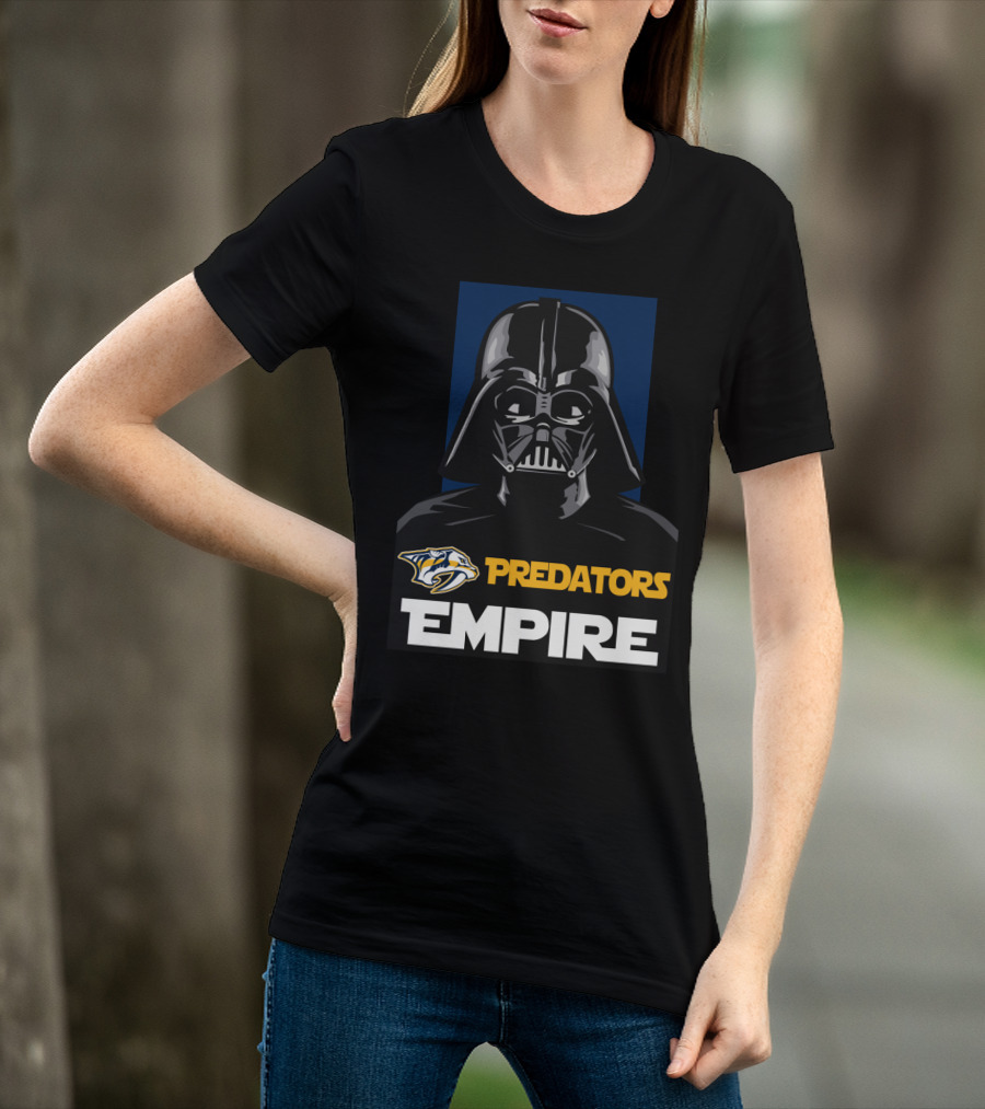 Nashville Predators Empire Darth Vader NHL T-Shirt