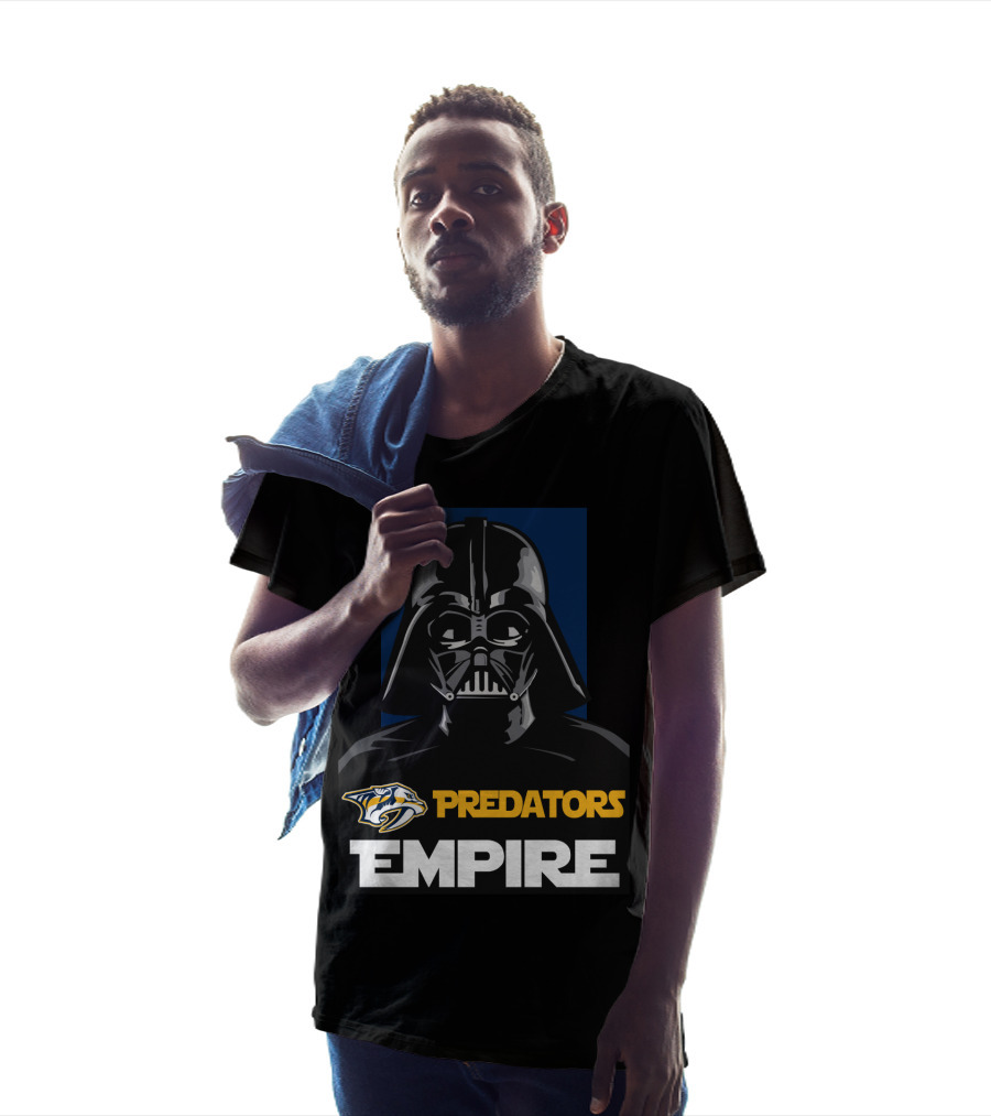 Nashville Predators Empire Darth Vader NHL T-Shirt