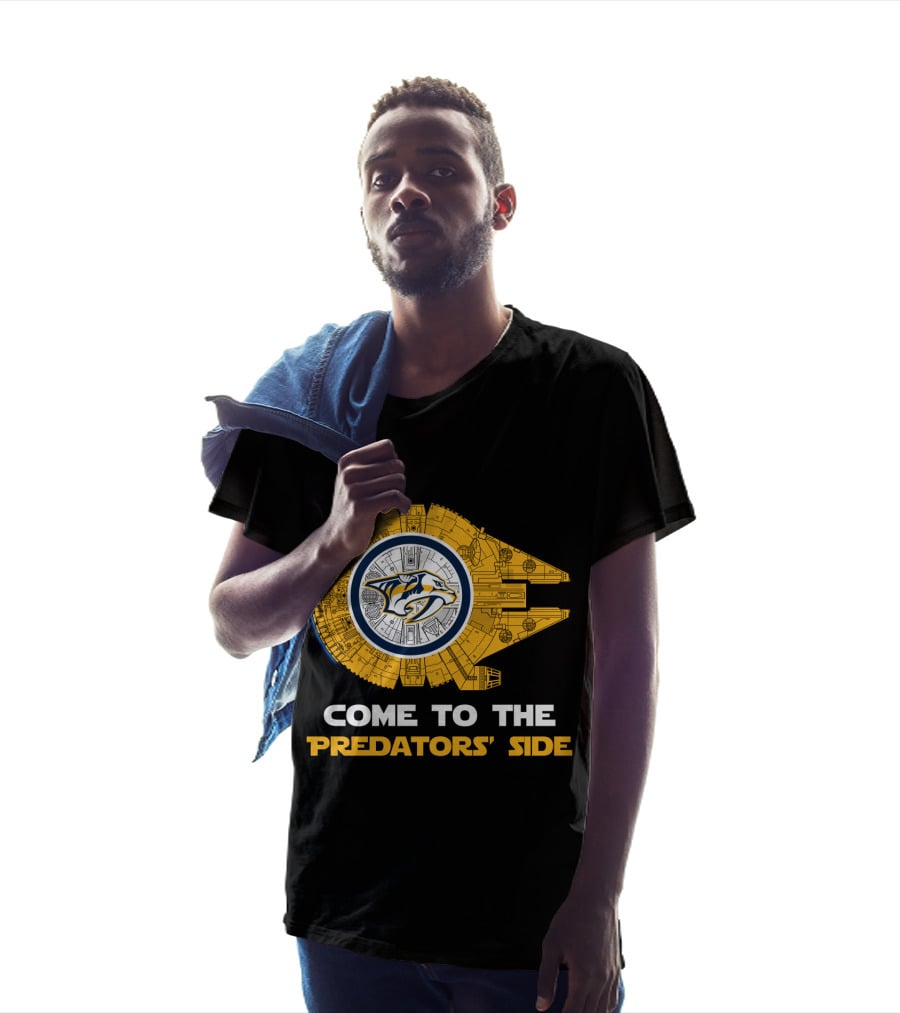 Nashville Predators Millennium Falcon Come To The Predators' Side T-Shirt
