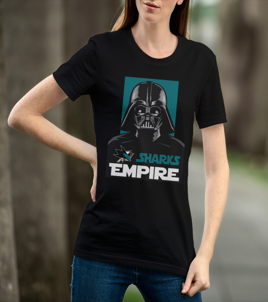San Jose Sharks Empire Darth Vader NHL T-Shirt