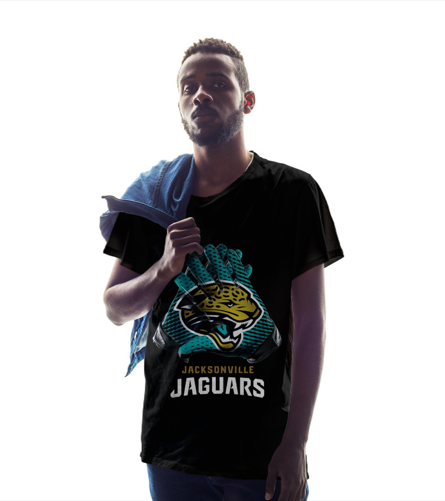 Jacksonville Jaguars Nfl Gloves Football Fan Gear T-Shirt
