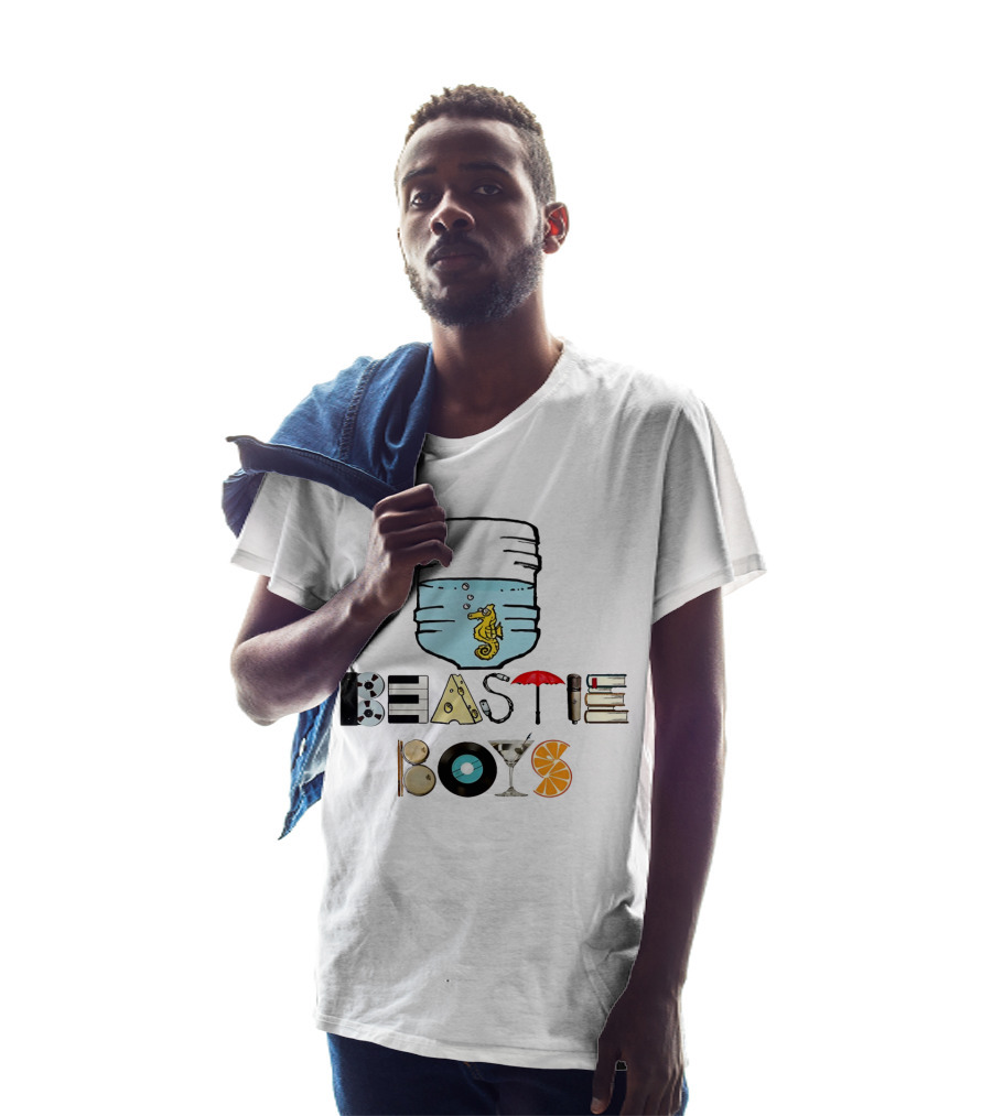 Beastie Boys Record Books Citrus Water Cooler Seahorse Umbrella Martini T-Shirt