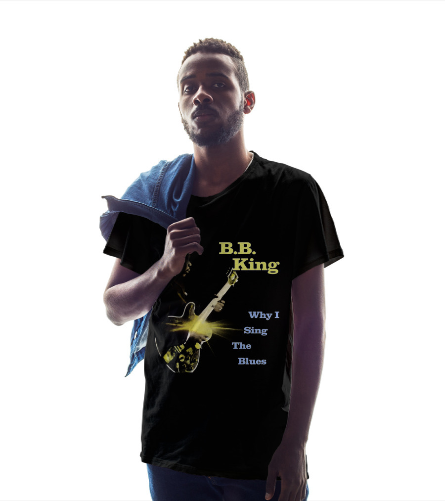B.B. King Why I Sing The Blues Guitar Legend Iconic Music T-Shirt
