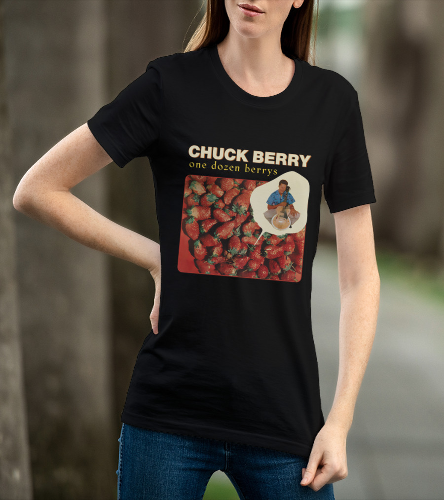 CHUCK BERRY One Dozen Berrys CBR 09 Strawberry Collection T-Shirt