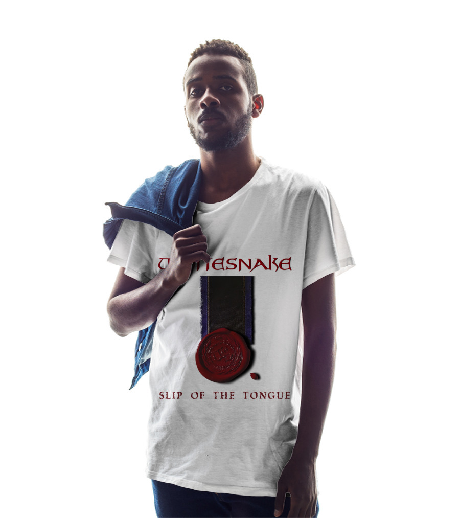 Whitesnake Slip Of The Tongue Red Seal T-Shirt