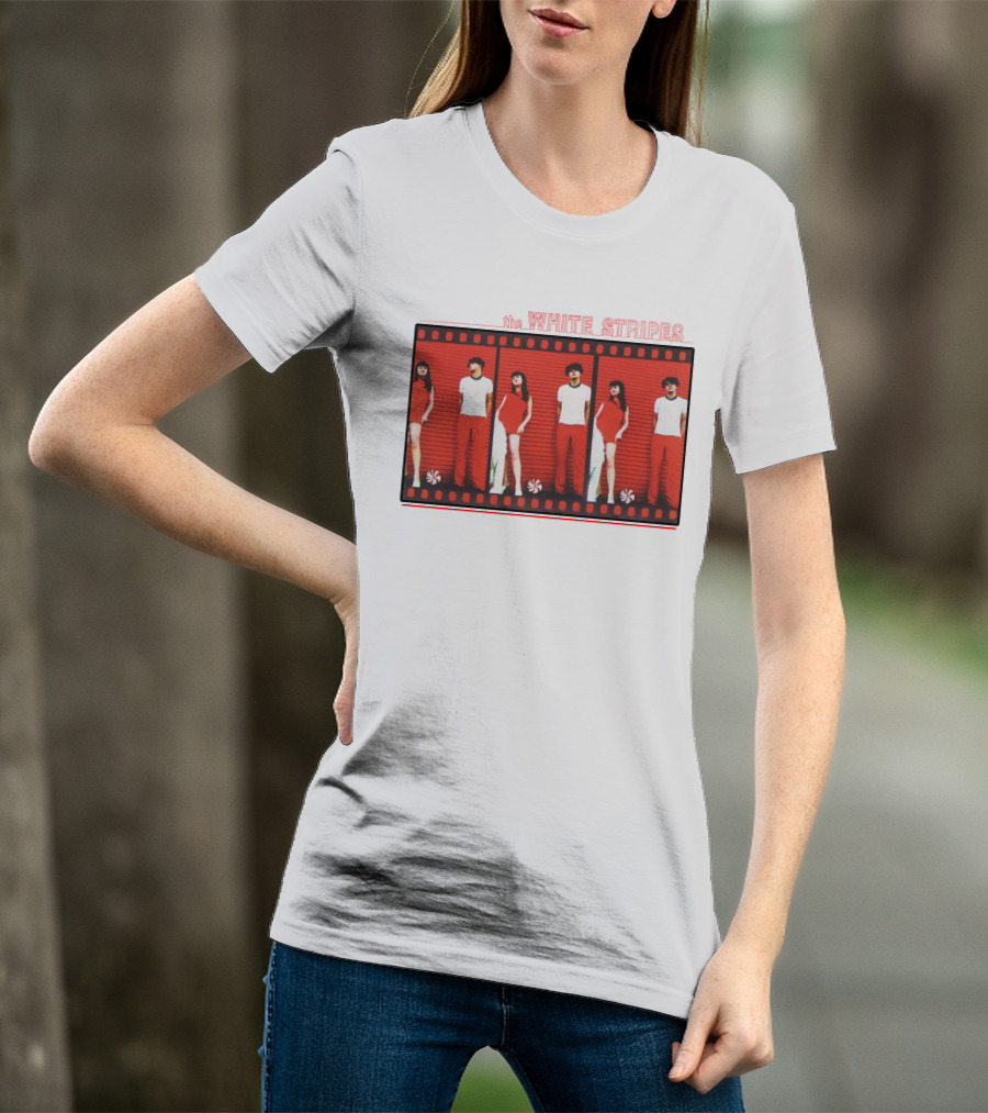 The White Stripes Red Filmstrip T-Shirt