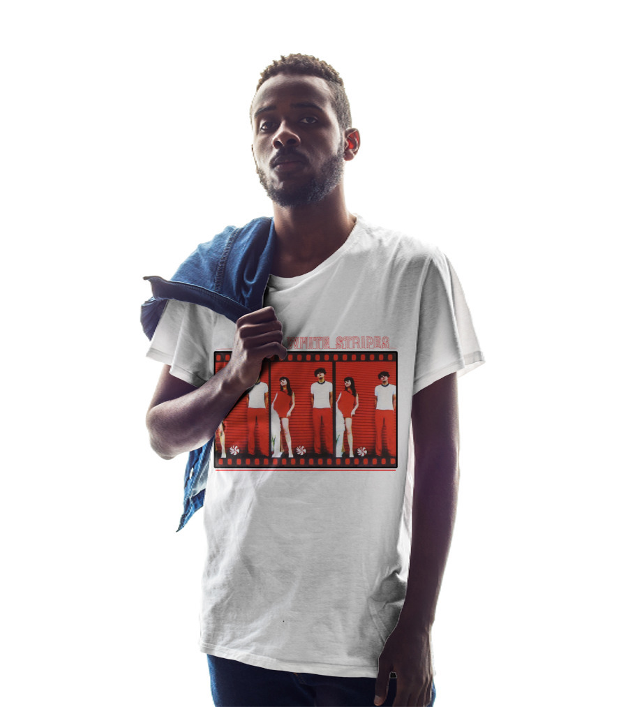 The White Stripes Red Filmstrip T-Shirt