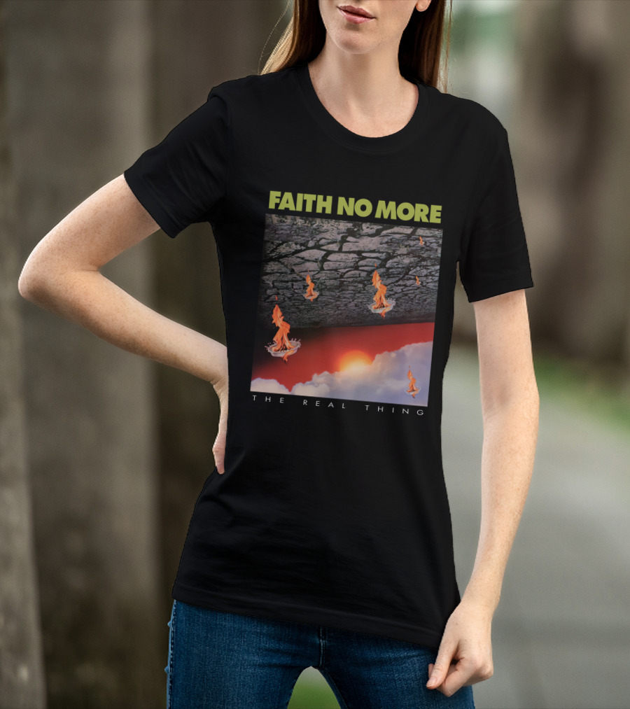 FAITH NO MORE The Real Thing Fiery Scene T-Shirt