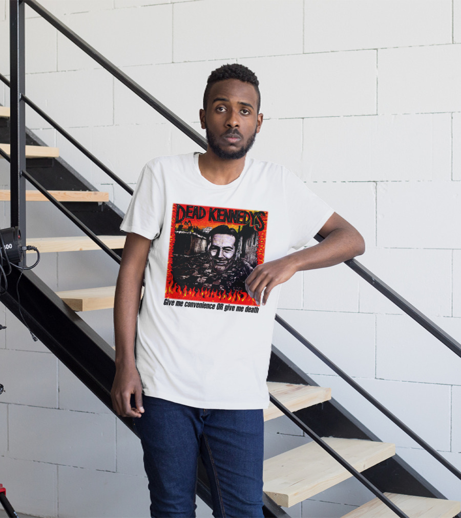 Dead Kennedys Give Me Convenience Or Give Me Death Flames T-Shirt