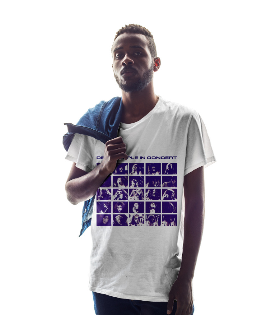 Deep Purple In Concert Grid Photos T-Shirt