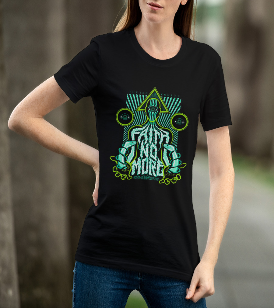 Faith No More The End Coming Mexico Factory July 2019 T-Shirt