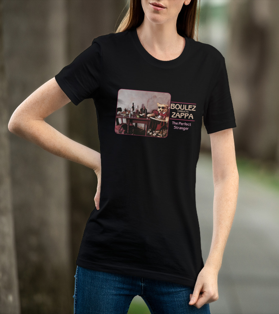 Boulez Conducts Zappa The Perfect Stranger T-Shirt