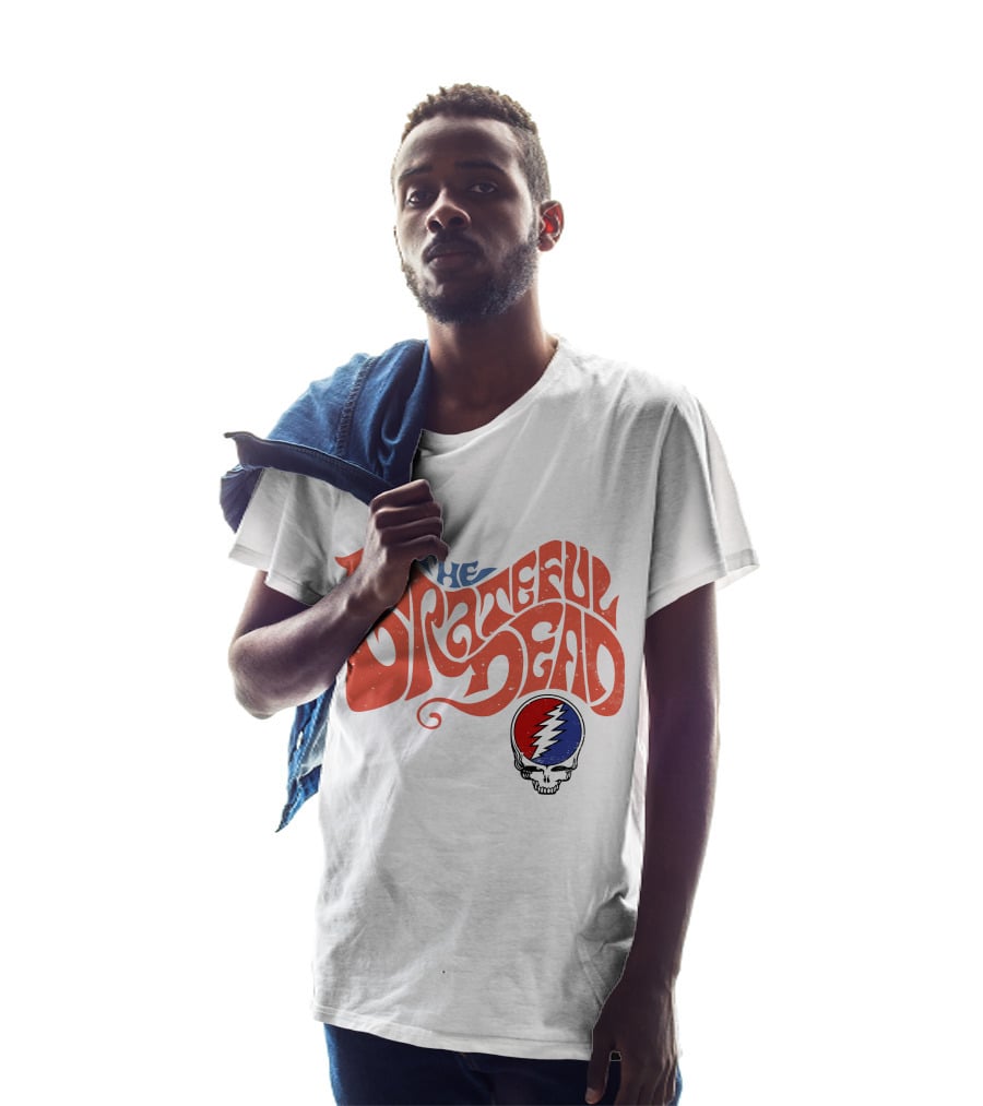 The Grateful Dead Skull Lightning Bolt T-Shirt