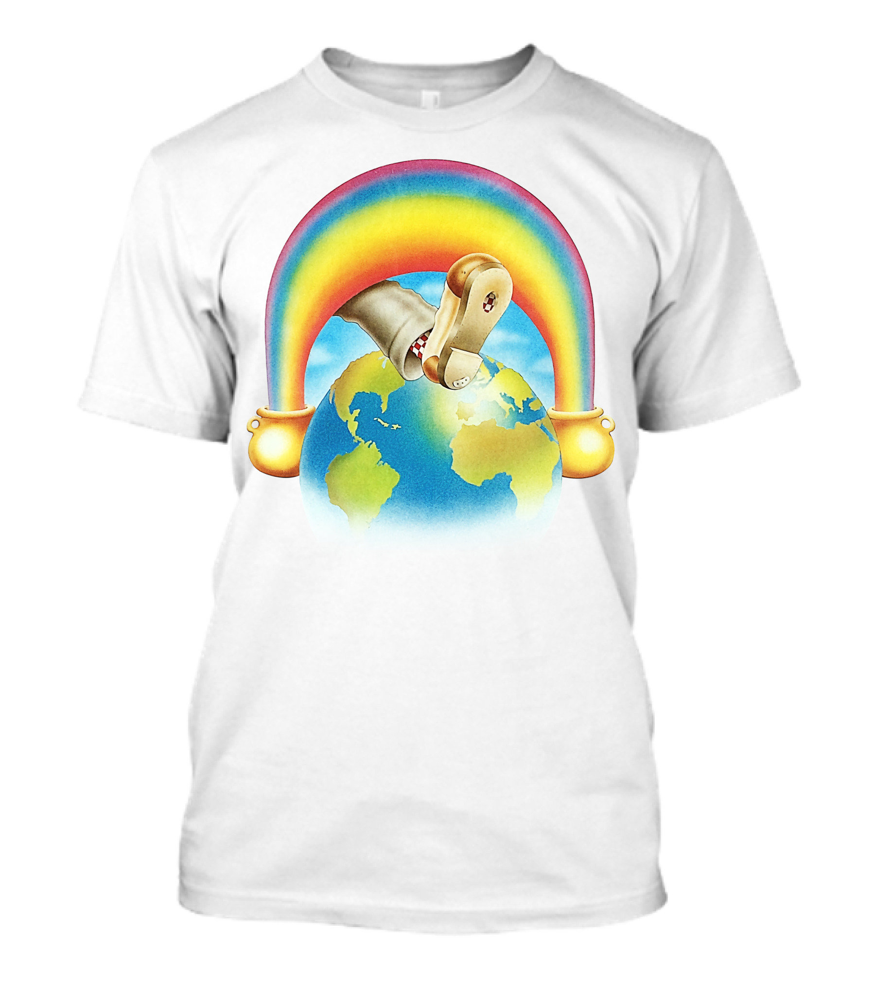Steal Your Face Earth Rainbow T-Shirt