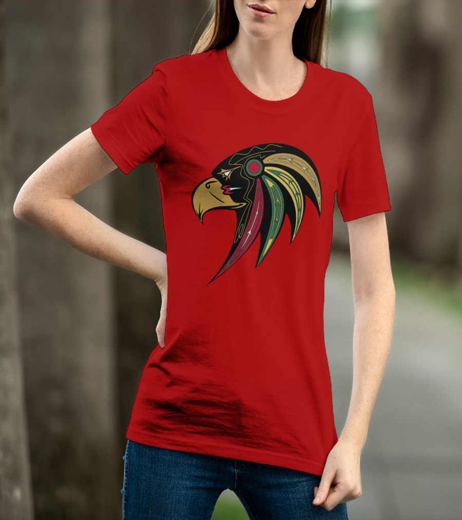 Chicago Blackhawks Hawk Head T-Shirt