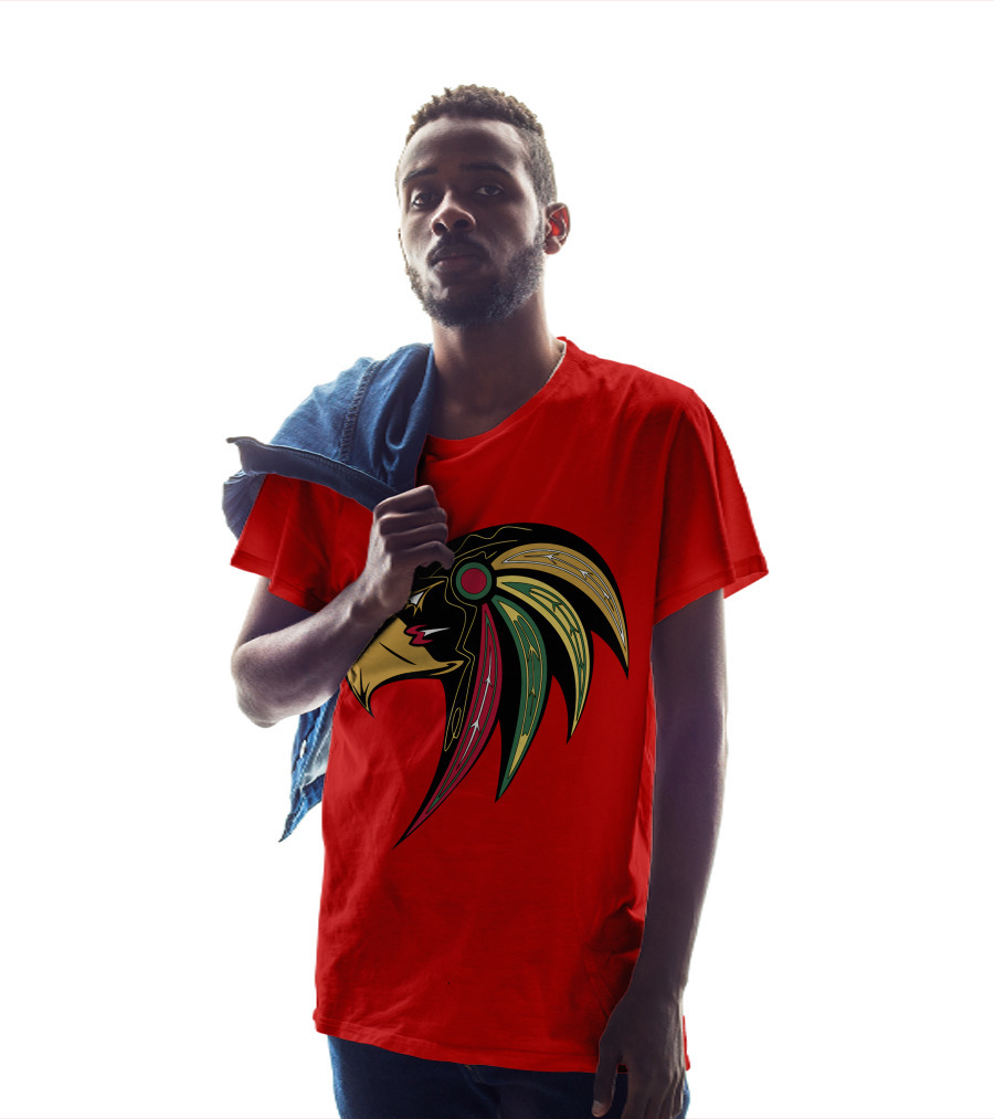 Chicago Blackhawks Hawk Head T-Shirt