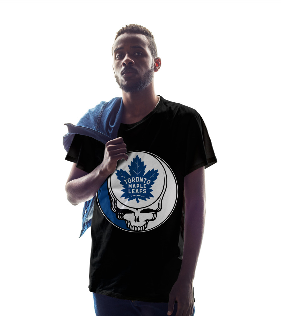 Toronto Maple Leafs Skull T-Shirt