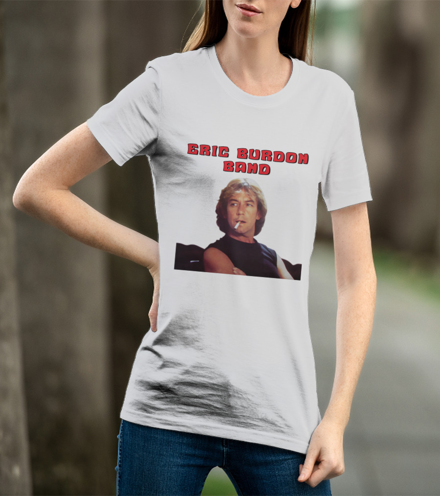 Eric Burdon Band 70S Rock Style Vintage Retro Look T-Shirt