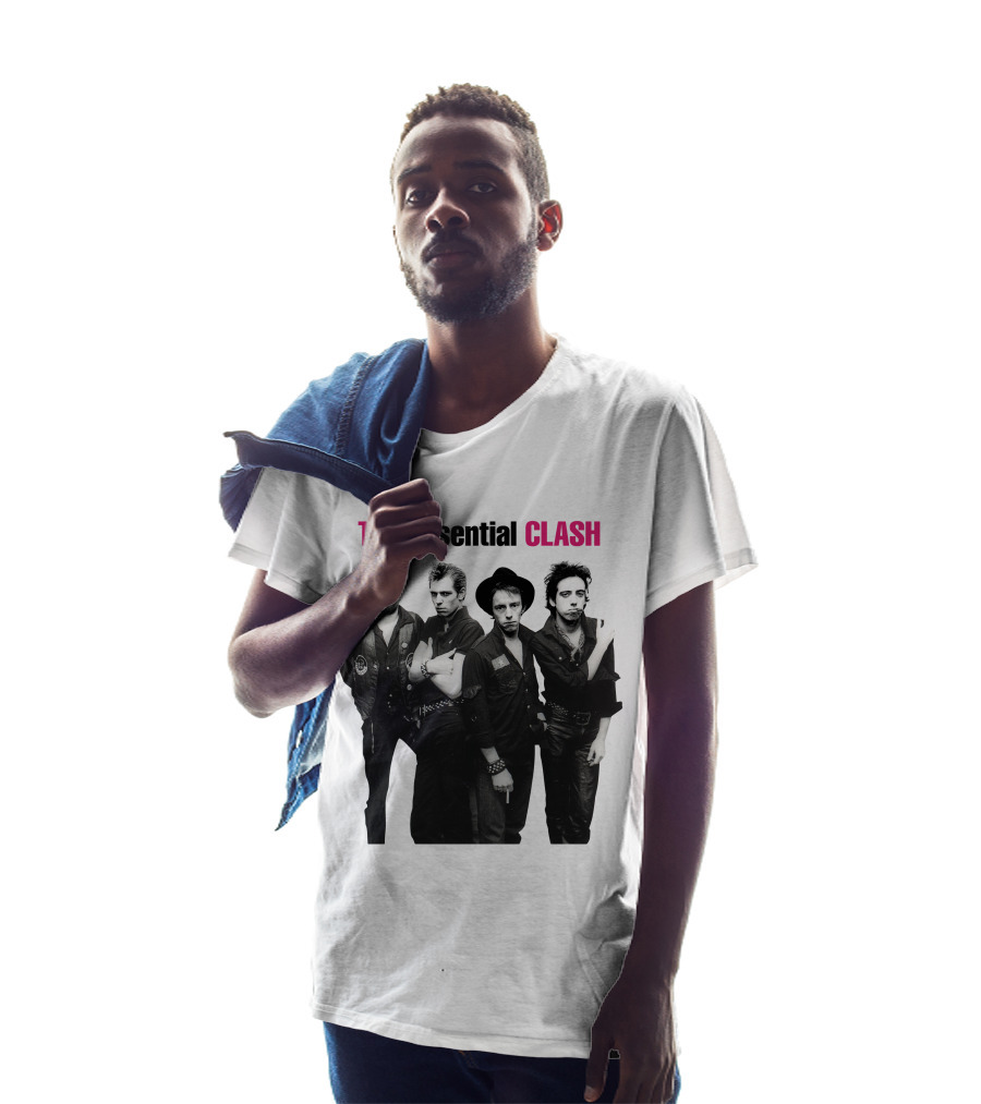 The Essential Clash 20 Shirt Frontman Images Posing T-Shirt