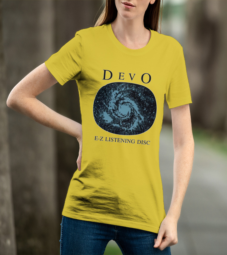 DEVO E-Z Listening Disc Spiral T-Shirt