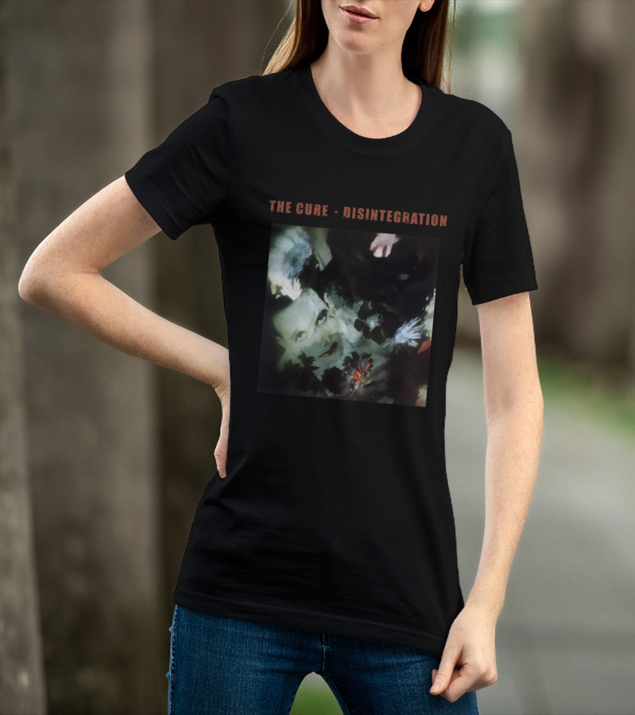 The Cure Disintegration Album Cover T-Shirt