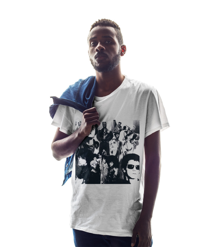 Duran Duran Thank You Album Collage Recognizable Music Figures T-Shirt