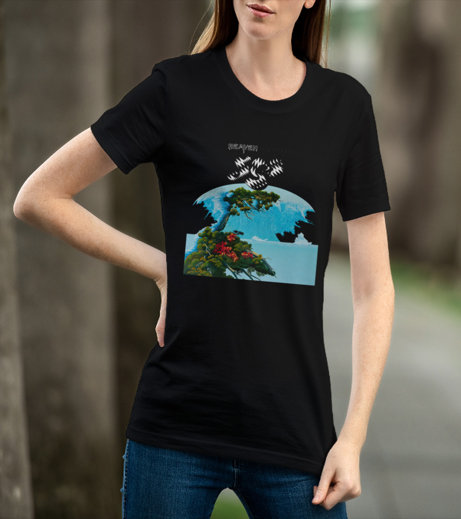 Yes Heaven And Earth Album Cover T-Shirt
