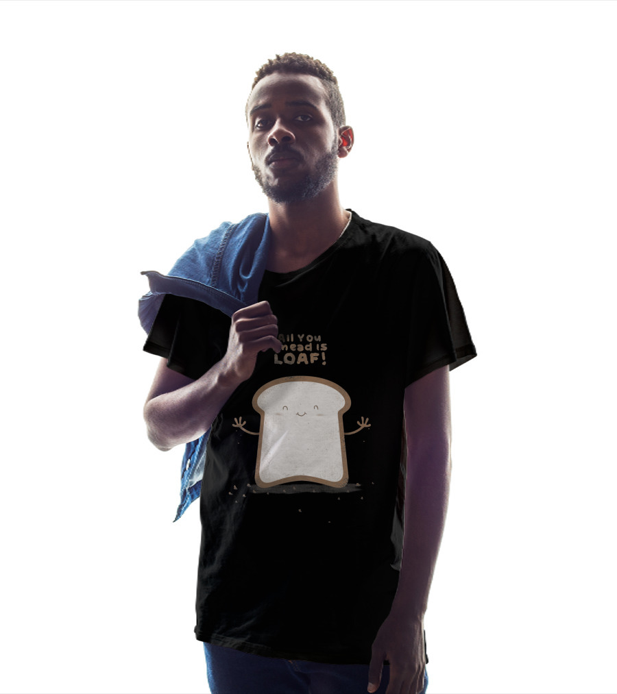 All You Knead Is Loaf Happy Bread Slice 143513 T-Shirt